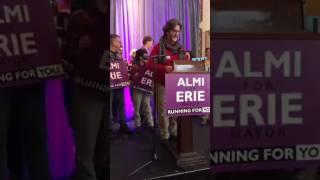 Almi for Erie Facebook Live Annoucement