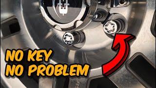 The 3 BEST Ways to Remove a Wheel Lock Without a Key