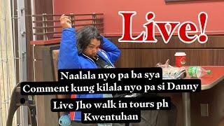 Jho Walk in Tours PH is live! Kamusta na mga kababayan ko namamasko po Pinoy homeless Canada