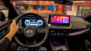 2025 Nissan Qashqai Night (VC-T E-POWER 190 hp) | POV Test Drive #2289 Joe Black