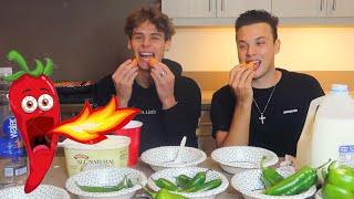 HOT PEPPERS CHALLENGE!!