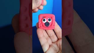 I transformed Sprunki Phone but he's TV boy #craft #clay #incredibox #trend