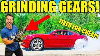 I Paid $10k Less For A Camaro SS With A Bad Manual Transmission! Fixed It For DIRT CHEAP DIY STYLE!