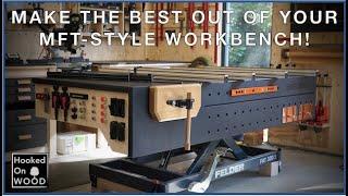 Make the best out of your MFT-style workbench! All Bench dogs accessories!