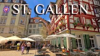 ST. GALLEN SCHWEIZ  Entdecken Sie das UNESCO-Weltkulturerbe der Stadt / Barockkathedrale 4K