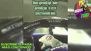 Onboard Franco Colapinto, Dolorido del Estómago, al final del GP de Singapur.  F1 radio