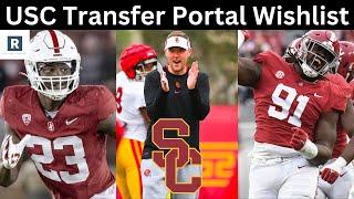 USC Football Off-Season Plan | Transfer Portal Targets | Plan At QB?