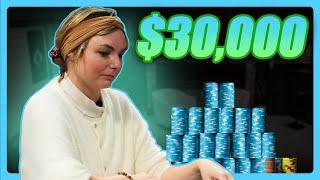 $30,000 LIVE Poker Tournament | Big One Re-entry