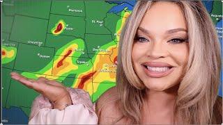 ASMR Weather Girl Over-Explaining the Weather