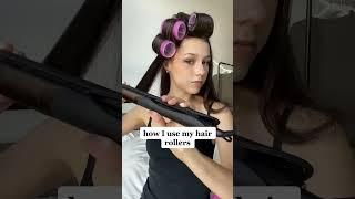 How to use hair rollers