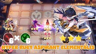 YUKI SKILL 3 | Hyper Ruby Elementalis | Ruby Aspirant ⭐⭐⭐ - Queen Lifesteal | MLBB Magic Chess