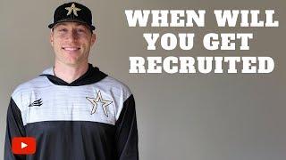 Recruiting Timeline - When Will You Be Recruited?
