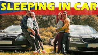 ROAD TRIP AROUND CZECH REPUBLIC | Sleeping in car