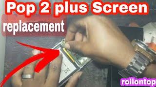 Tecno Pop2 plus ( B1p ) touch screen replacement &change | how to repair pop 2 phone sensor fix.