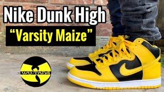 Nike Dunk High “Varsity Maize” 2020 Review & On Feet