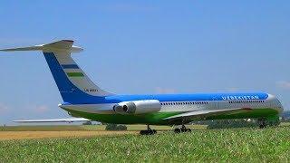 Large Ilyushin IL-62 RC Turbine Airliner Emergency Landing Gear in it