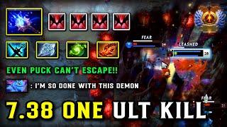 7.38 ONE ULT KILL MID Shadow Fiend Full of Magical Build | Even Puck Can't Escape From his Combo