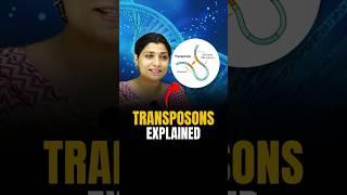TRANSPOSONS Explained! #riturattewal #neetbiology #transposons #neet2024 #neet