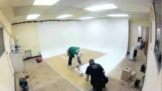 Timelapse Cyclorama GR8Studio ( Photography infinity background )