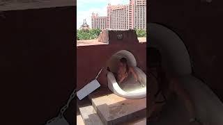 ️ The Leap of Faith Water Slide at Atlantis 