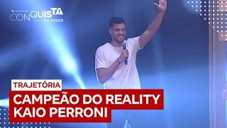 Veja como foi a trajetória do campeão Kaio Perroni em A Grande Conquista