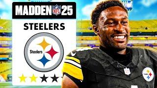 Rebuilding the Pittsburgh Steelers with DK Metcalf in Madden 25 Franchise