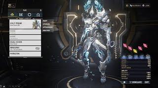 Warframe Maximum Investment - Volt Prime