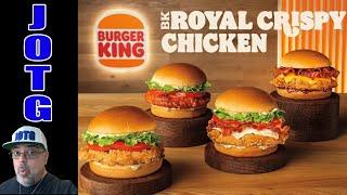 Burger King's Royal Crispy Chicken Sandwiches