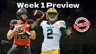 2025 @cfl Week 1 Preview: Tre Ford's Edmonton Elks vs. Nathan Rourke's BC Lions