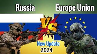 Russia Vs Europe Union military power comparison 2024 | SZB Defense