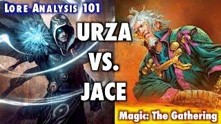 MTG LORE - An Analysis of Urza vs. Jace from Magic: The Gathering