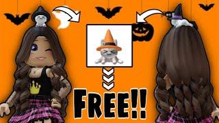 FREE HALLOWEEN CAT ROBLOX ACCESSORY!  Roblox free UGC