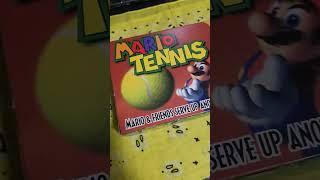 Finally Found My N64 Mario Tennis copy CIB #mario #tennis #n64 #retrogaming #oldisgold #collector