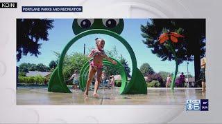 Cool off at Portland Parks & Recreation's splash pads and interactive fountains