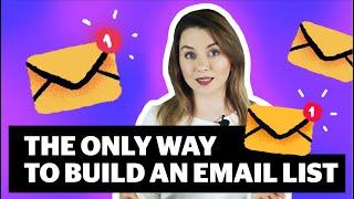 The best way of list building in email marketing