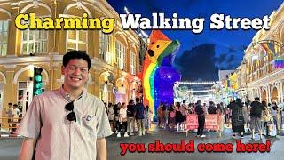 One of the best walking street in Thailand!  Phuket Old Town Sunday Night Market Walking street