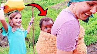 Babysitting in Rwandan Village! | Rwanda 10