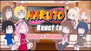 Naruto And Friends React To Sakura Haruno || Ship || Bad Eng || Speed x2