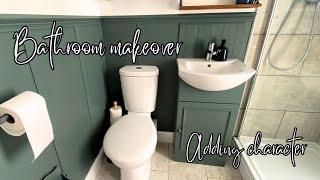 Bathroom makeover - Adding character on a budget