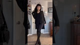 Easy casual goth ootd  #goth #gothfashion #gothstyle #gothic #alternativefashion #fyp