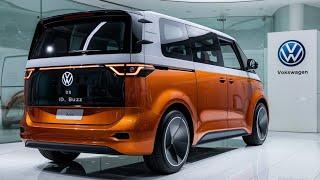 2025 New Volkswagen ID Buzz  Electric Van with Retro Style and Modern Innovation