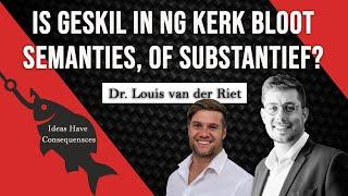 8. Semanties of Substantief? | Hoe belangrik is die geskil in die NG kerk?