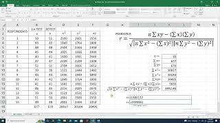 Test-Retest & Split Half Method Reliability using Pearson r & Spearman Rank Correlation (TAGALOG)