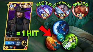 TRY THIS NEW CLINT 1 HIT BUILD 2024! ( recommended build! ) 100% BROKEN | Mobile legends