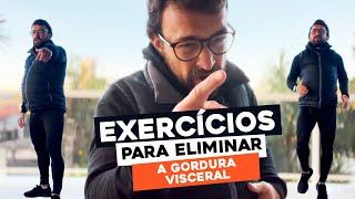 EXERCÍCIOS PARA ELIMINAR A GORDURA VISCERAL [TREINO EM CASA]