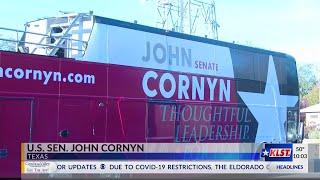 KLST News at 10:00 p.m. - Sen. John Cornyn in San Angelo