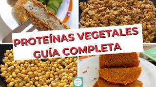 Top 5 PROTEÍNAS VEGETALES | Las MEJORES fuentes de PROTEÍNA VEGETAL