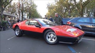 Ferrari 512 BBi on the streets of Dusseldorf,Germany