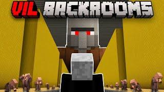 Minecraft but I Escape The VILLAGER BACKROOMS