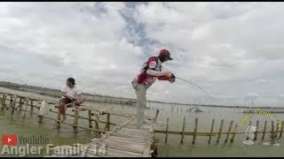 Mancing di Rumpon Morosari Sayung Demak | Cuma menggunakan joran Bullpen